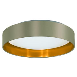 Maserlo 2 takl 24W beige/gull Ø38, LED