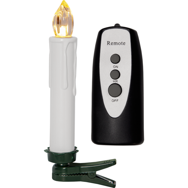 Juletrebelysning trådløs 10-lys utendør