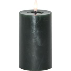 Flamme Flow kubbelys 15 cm mørk grønn_060-15