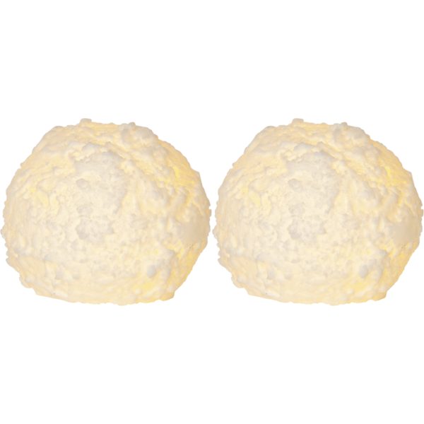SNOWBALL kubbelys 2-pk