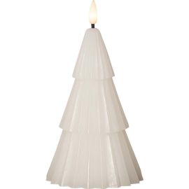 FLAMME GRANY lys hvit batteri/timer_061-49