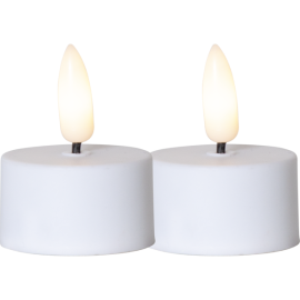 FLAMME t-lys 2-pk batteri/timer_063-05-1