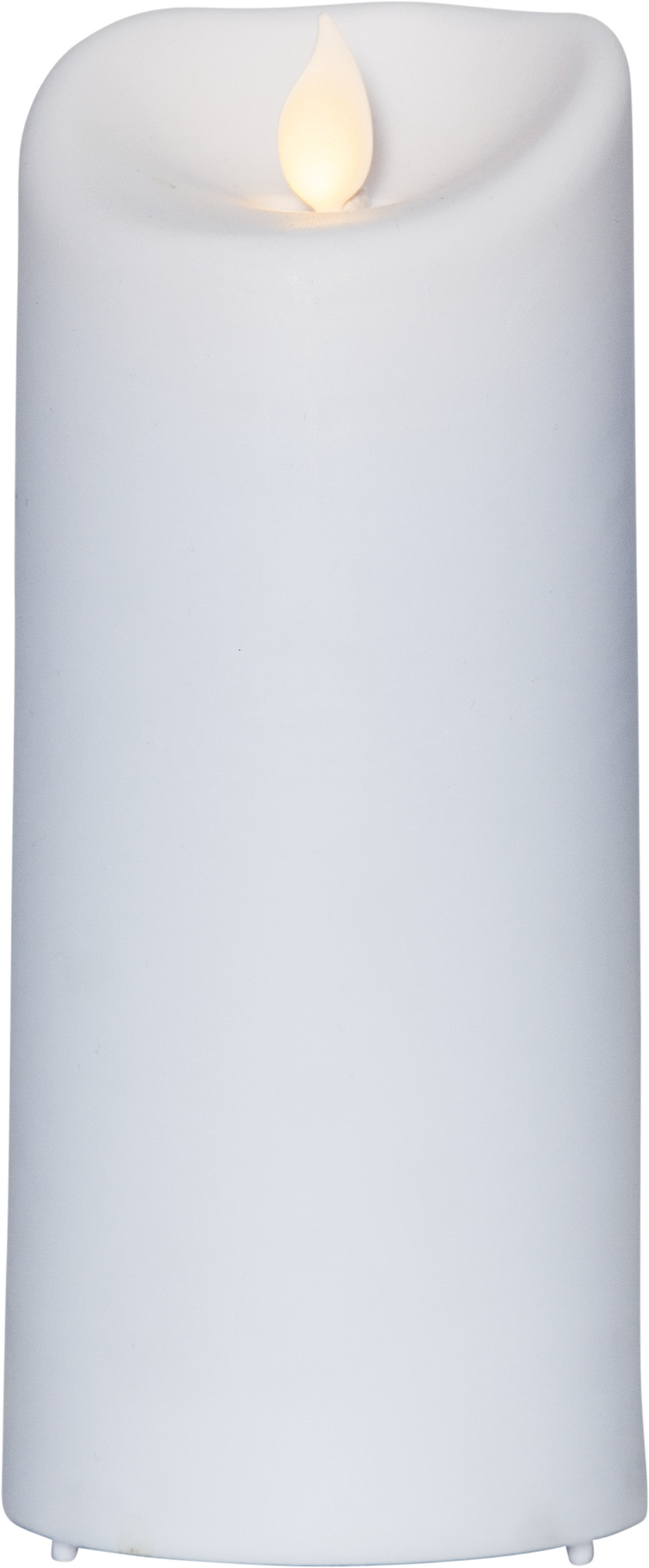 M-TWINKLE kubbelys hvit 17,5 cm batteri/timer_063-57