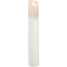 M-Twinkle kubbelys hvit 30 cm batteri/timer_064-40