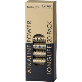 ALKALINE BATTERIER AA 20-pk_064-7320