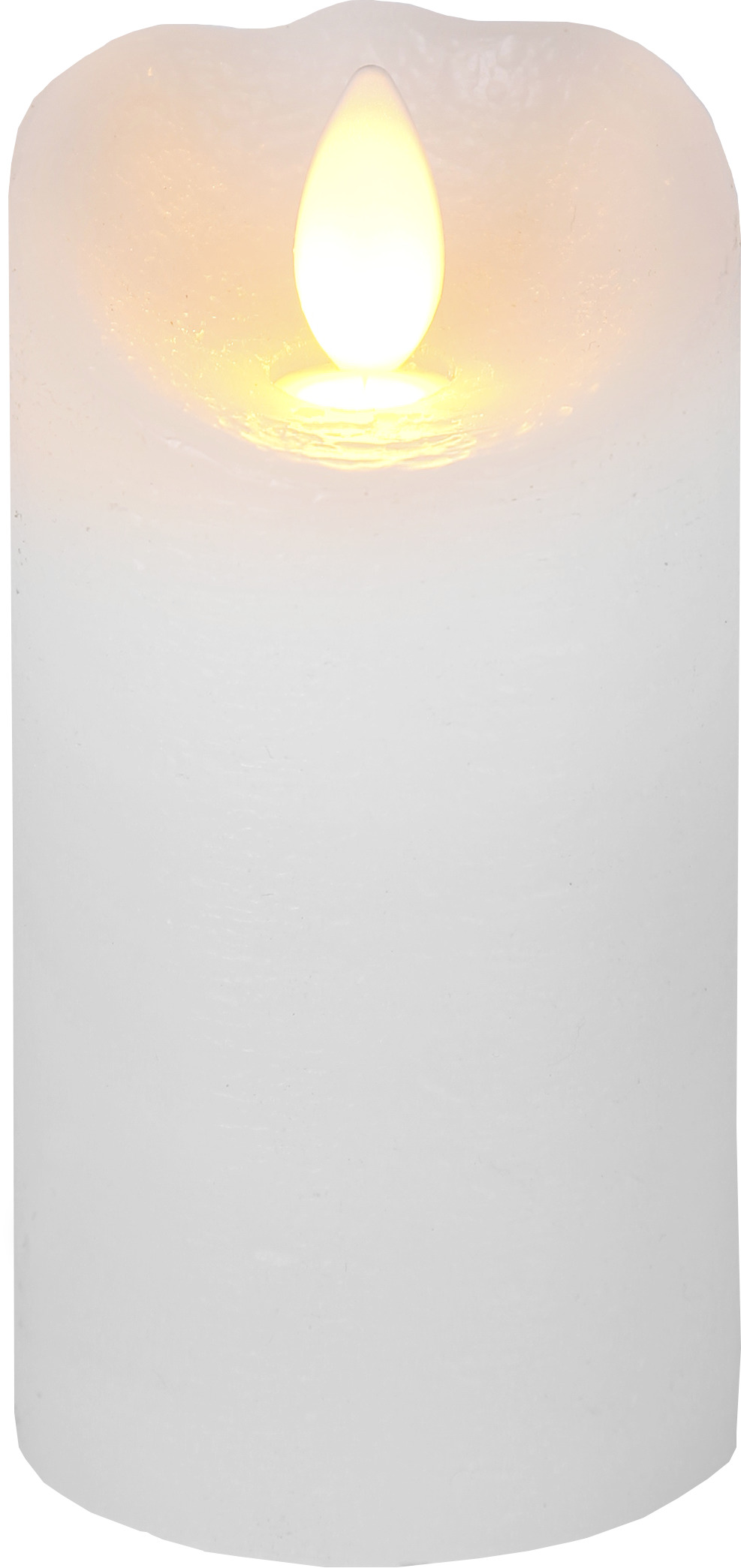 GLOW vokslys 10 cm batteri/timer_068-42