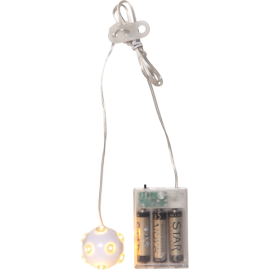 LIGHTY SLYNGE TIL STJERNER BATTERI/TIMER