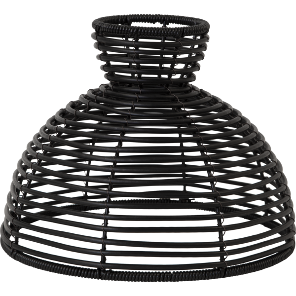 RUNDE skjerm 26 cm svart