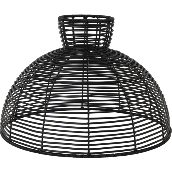 RUNDE skjerm 47 cm svart