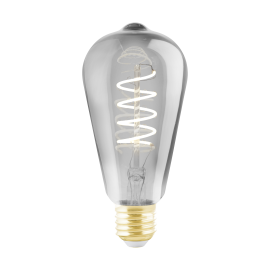 LM-E27-LED ST64 4W 2000K SMOKY 1 STK