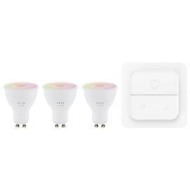 Connect Z RGB/CCT 3xGU10 med fjernkontroll