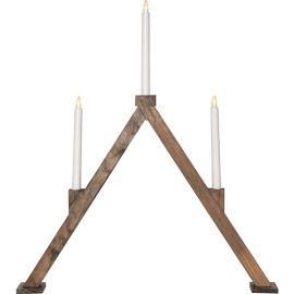 VIKA STAKE 3-LYS BRUN_139-08