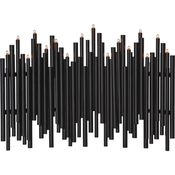 NOTE stake 16-lys svart