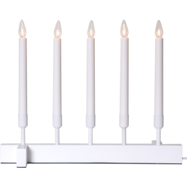 VIND STAKE 5-LYS HVIT