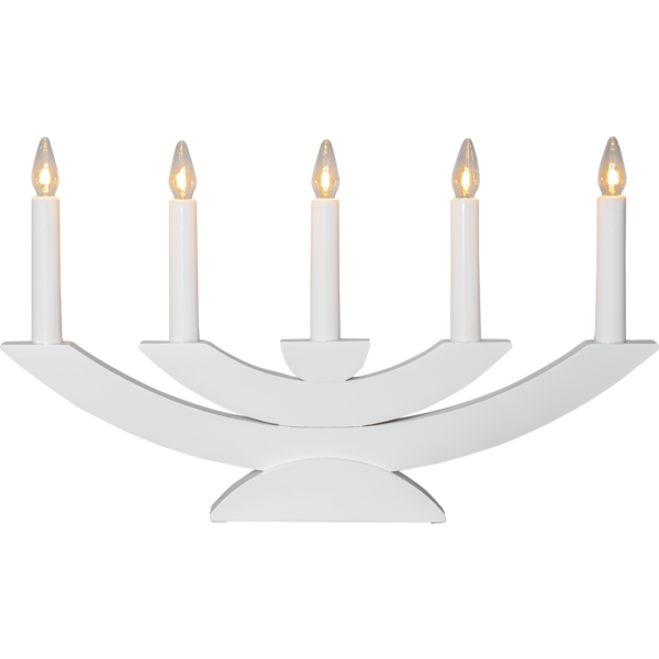 NAVIDA stake 5-lys hvit