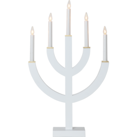 ANNO stake 5-lys hvit_220-10