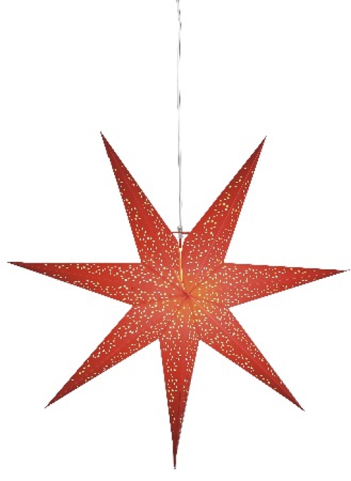 DOT231-24 DOT stjerne 70 cm E14 rød