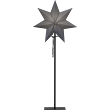 OZEN232-81 stjerne på fot 85 cm E14 grå