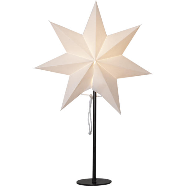 MIXA stjerne på fot hvit