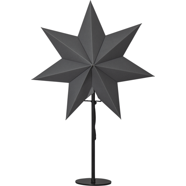 MIXA stjerne på fot grå