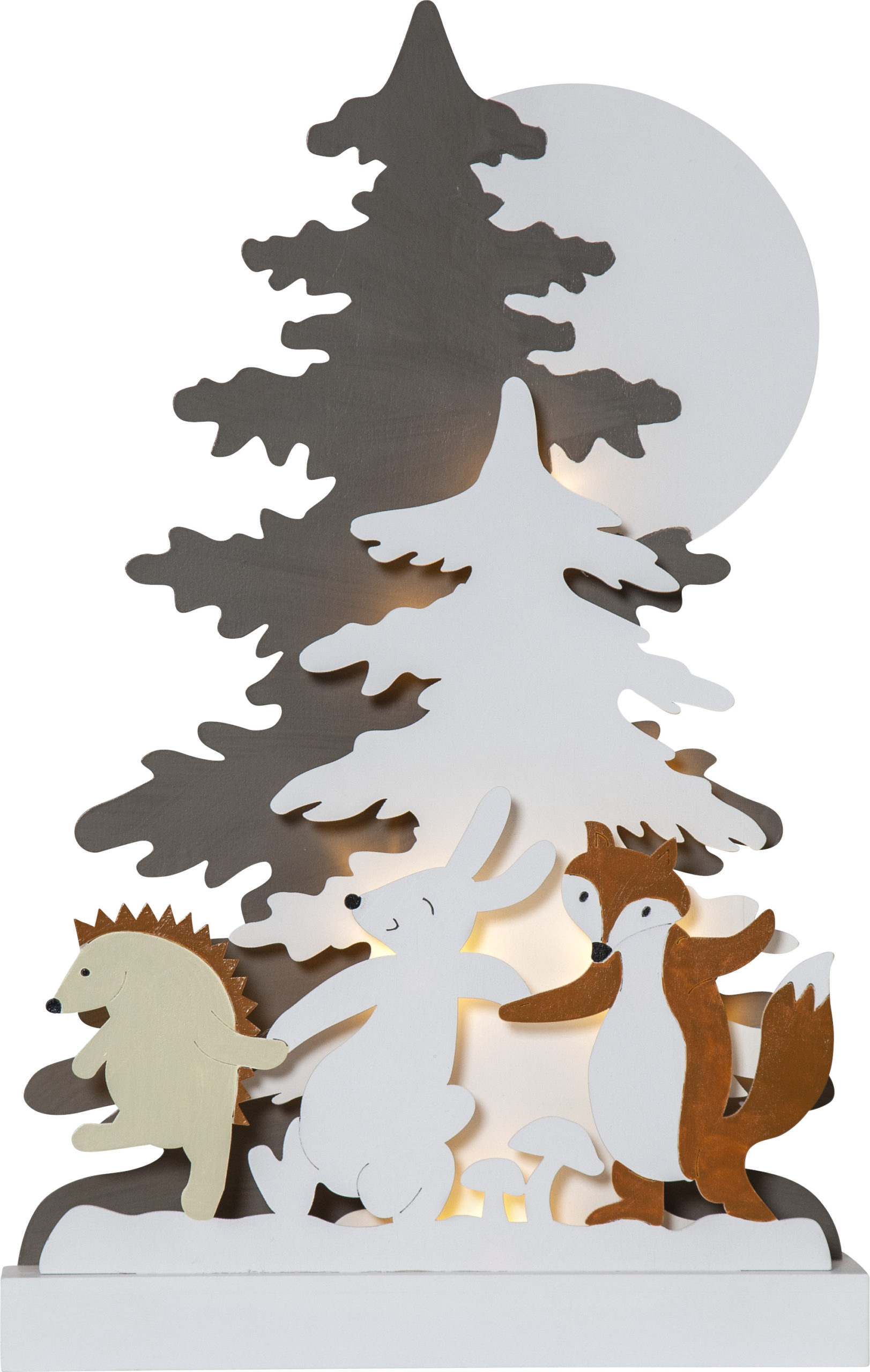 FOREST FRIENDS borddek tre+dans batteri/timer_271-80