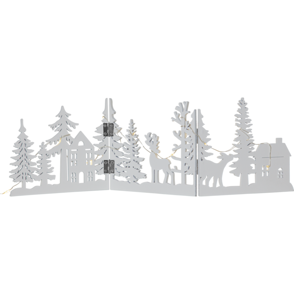 FAUNA borddekorasjon hvit