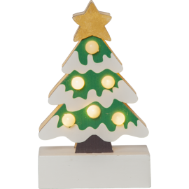 FREDDY MINI JULETRE DEKORASJON 2xAA BATTERI/TIMER