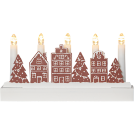 YULETIDE STAKE 5-LYS 2xAA BATTERI/TIMER