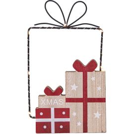 JOLLY JULEDEKORASJON MED PAKKER BATTERI/TIMER_272-36