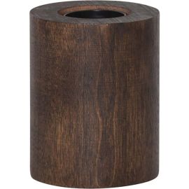 TUB lampefot E27 10 cm brun_296-40-1