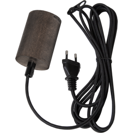 SLIM OPPHENG E27 BRUN TEKSTILKABEL BRUN297-97-1