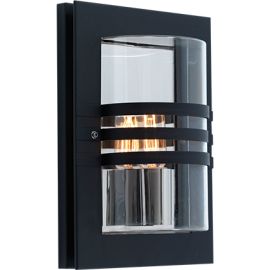 EKEBERG VEGG H33CM M.SORT 1x60W E27 IP44