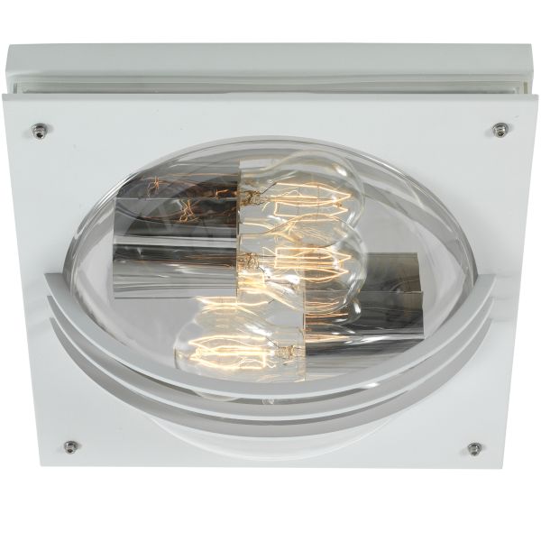 FROGNER TAK HVIT 2x33W E27 IP43