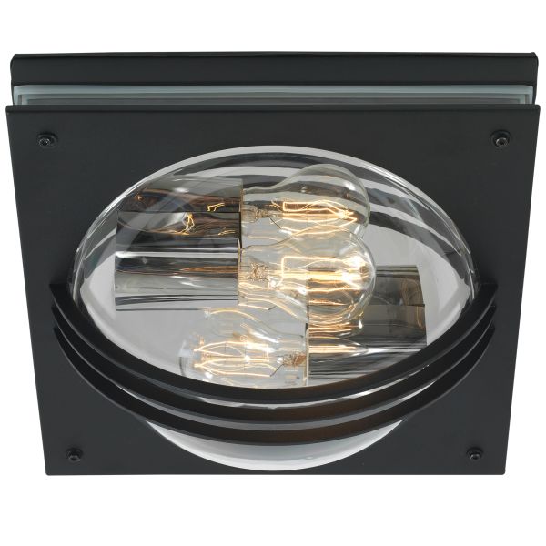 FROGNER TAK SORT 2x33W E27 IP43