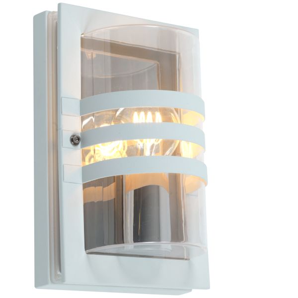 EKEBERG VEGG H24 M.HVIT 1x40W E27 IP44