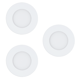 SET 3XLED-CCT-EINBAUSPOT Ø86 WS