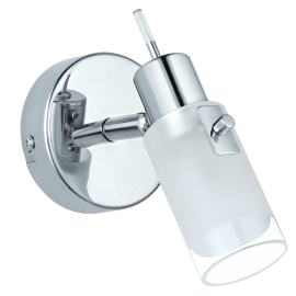 WL/1 CHROM/SAT-KLAR 'ORVIETO 2'Frostet glass