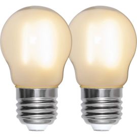E27 G45 150LM 2700K LED FILAMENT 2 PK_339-05