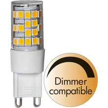Illumination LED Klar G9 2700K 3,6W 400l
