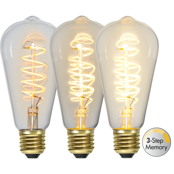 Decoration Lanterne Spiral E27 4W 2100K