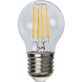 LED Lavspenningspære E27 G45 12-24Volt