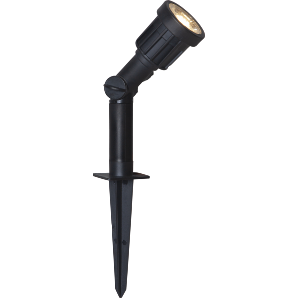 SPOTLIGHT på spyd utendørs