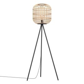 BORDESLEY GULVLAMPE SORT/NATUR 1x28W E27_43219