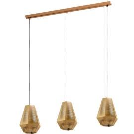 CHIAVICA 1  PENDEL 3LYS MESSING_43228