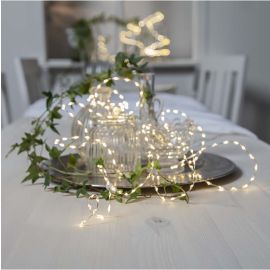 DEW DROP MOLD slynge 2,25m sølv/transp_456-33-1