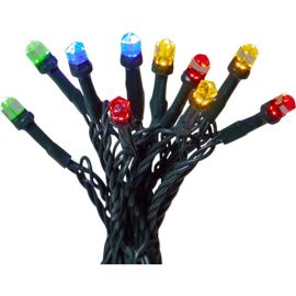 DIAMOND STAR LIGHT slynge 100-lys multi m/timer_457-09-1