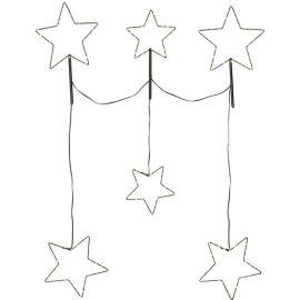 STELLAS utedekorasjon m/stjerner_473-05