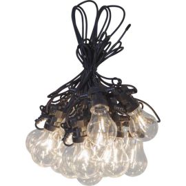 CIRCUS FILAMENT slynge 20-lys varmhvit/svart kabel_476-74