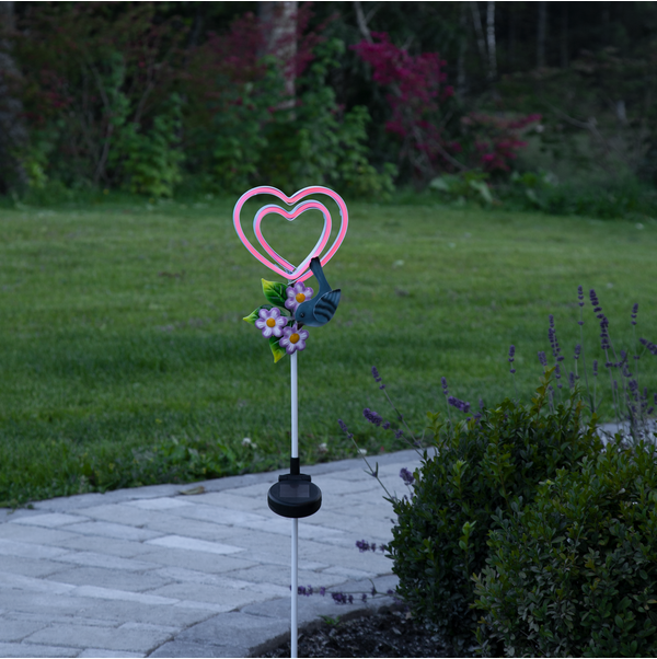 LINNY HEART solcelle dekorasjon