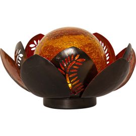 LILLY dekorasjon amber solcelle